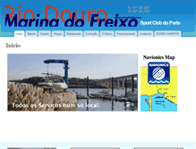 Tablet Screenshot of marinadofreixo.com